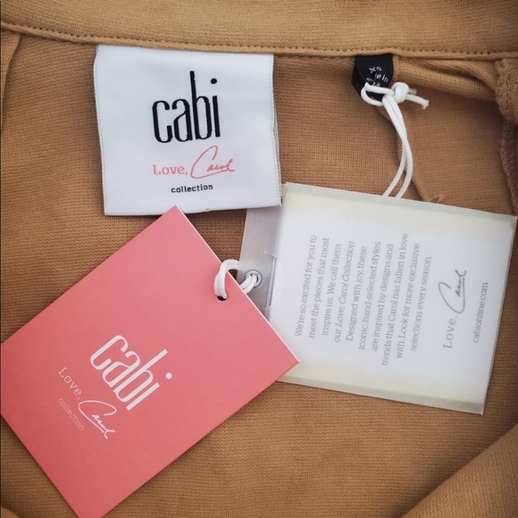 CAbi Casablanca Camel Knit Trench Coat cream/tan - Picture 10 of 12